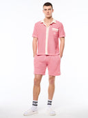 Sergio Tacchini Fratelli Crochet Caban Polo