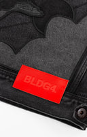 BLDG4 Burn Jacket Black Faded