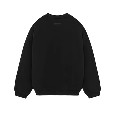 Fear of God Essentials Fleece Crewneck Black