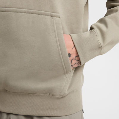 Nike Solo Swoosh Men's Fleece Pullover Hoodie Light Army