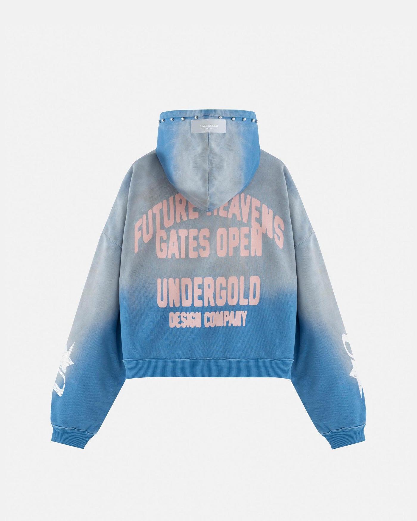 Undergold Agnus Dei Future Heavens Hoodie Storm Blue