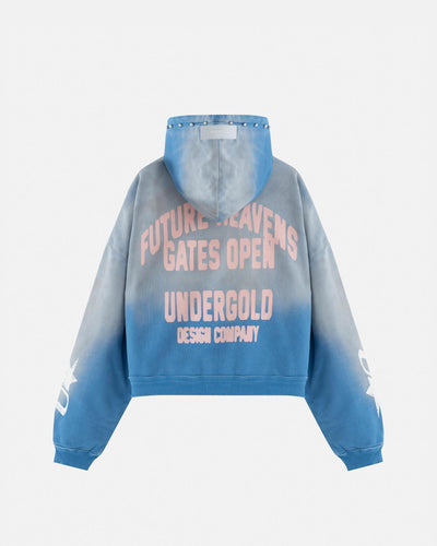 Undergold Agnus Dei Future Heavens Hoodie Storm Blue