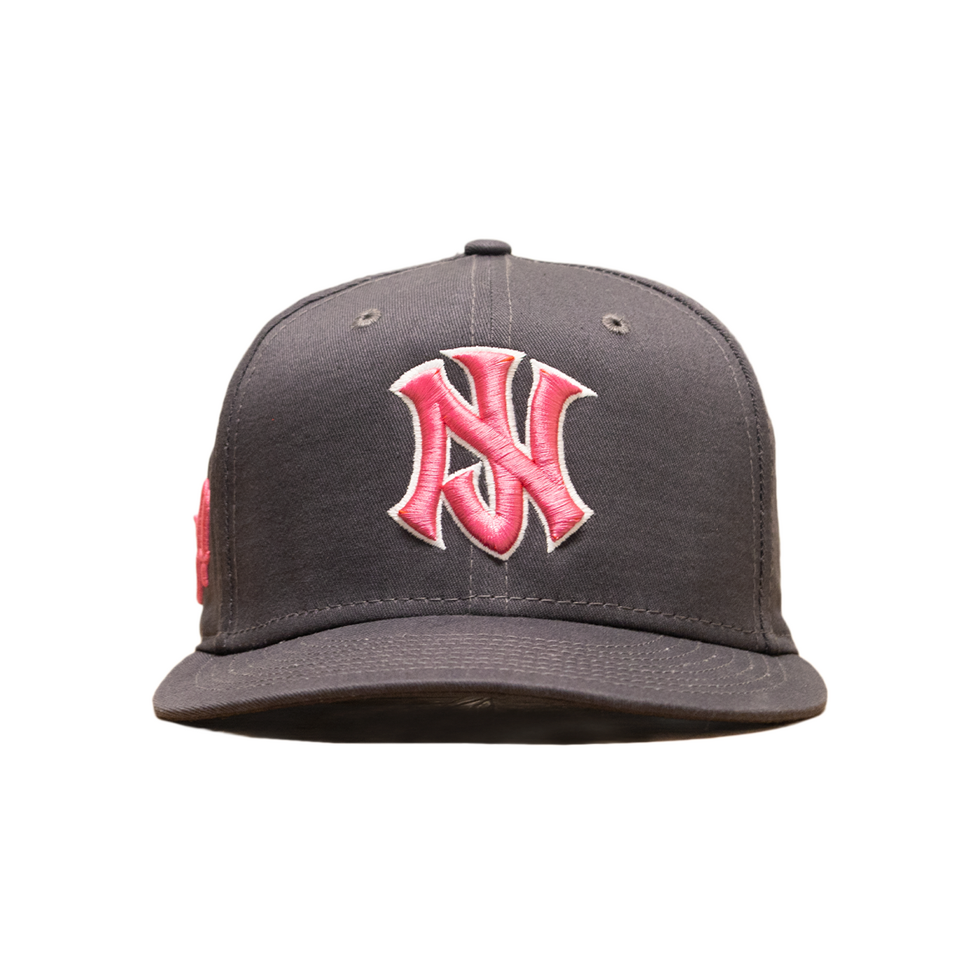 Hush NJ Snapback Grey/Pink