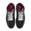 Air Jordan 1 Mid SE Black/Black-White-Wolf Grey