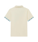Head Golf Roll Sleeve Polo Blue Vintage Stripe