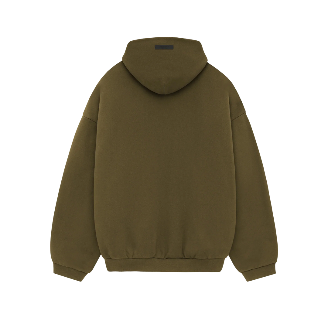 Fear of God Essentials Fleece Hoodie Olive | Hushlife Boutique Fear of God Essentials Fleece Hoodie Olive | Hushlife Boutique