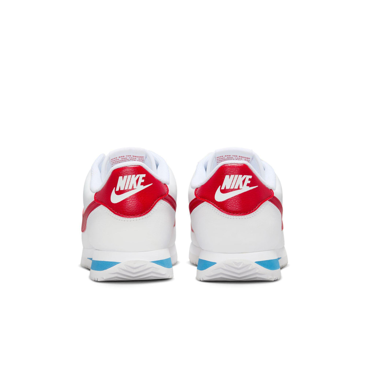 Women's Nike Cortez Leather White/Varsity Red-Varsity Blue