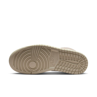 Women's Air Jordan 1 Mid SE Hemp/Light Orewood Brown-Sail