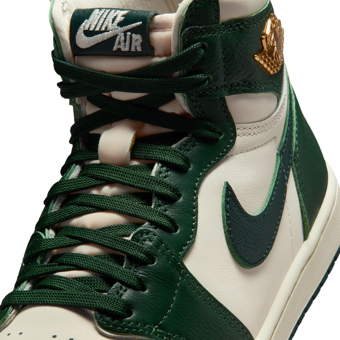 Women's Air Jordan 1 Retro High OG Pale Ivory/Pro Green-Fir-Coconut Milk