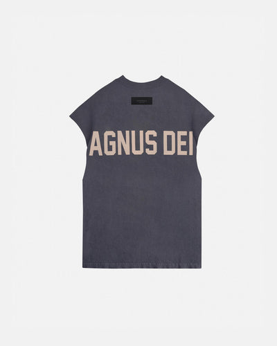 Undergold Agnus Dei UNDRGLD Sleeveless T-Shirt Vintage Gray