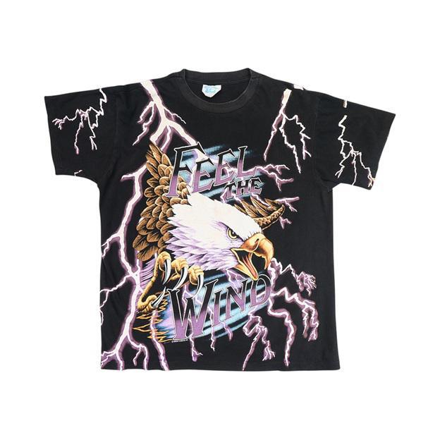 Vintage Off3rd 90s Feel The Wind Tee