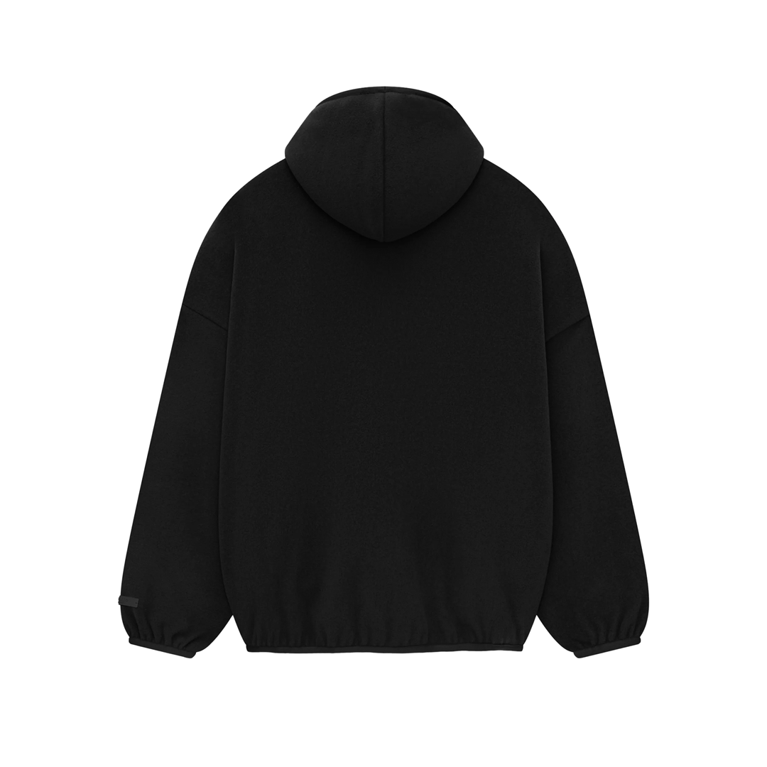 Fear of God Essentials Brushed Hoodie Black