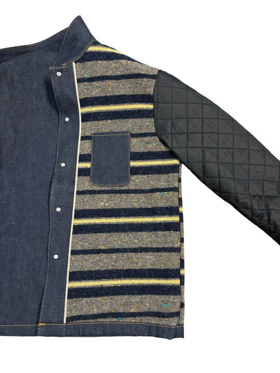 Tellason Blanket Lined Coverall Jacket 16.5 oz. Selvedge Denim