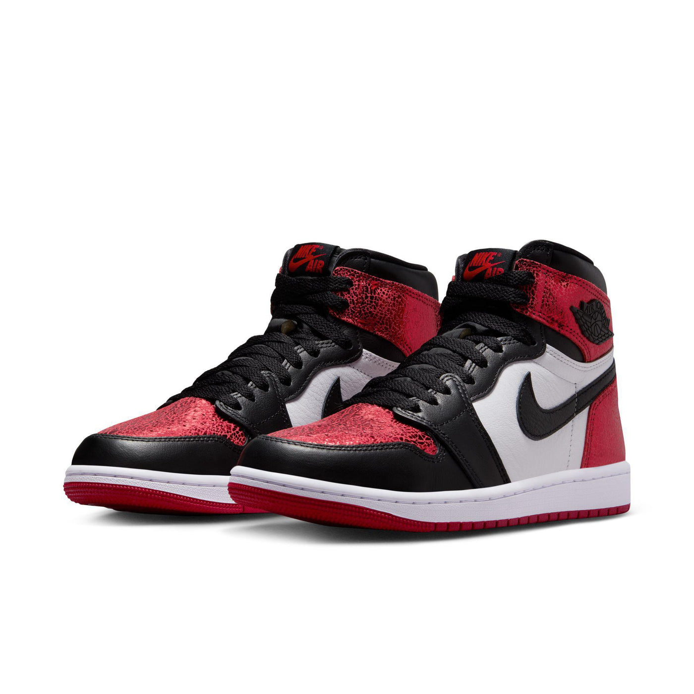 Women's Air Jordan 1 Retro High OG Varsity Red/Black-White