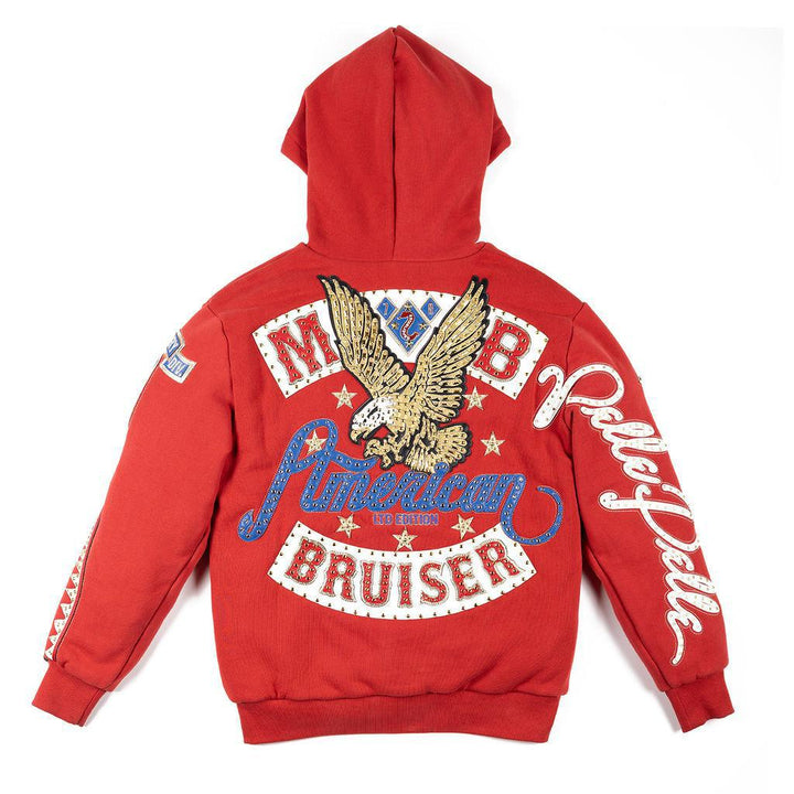 Pelle Pelle Bruiser Hoodie Cabernet | Hushlife Boutique – Hush