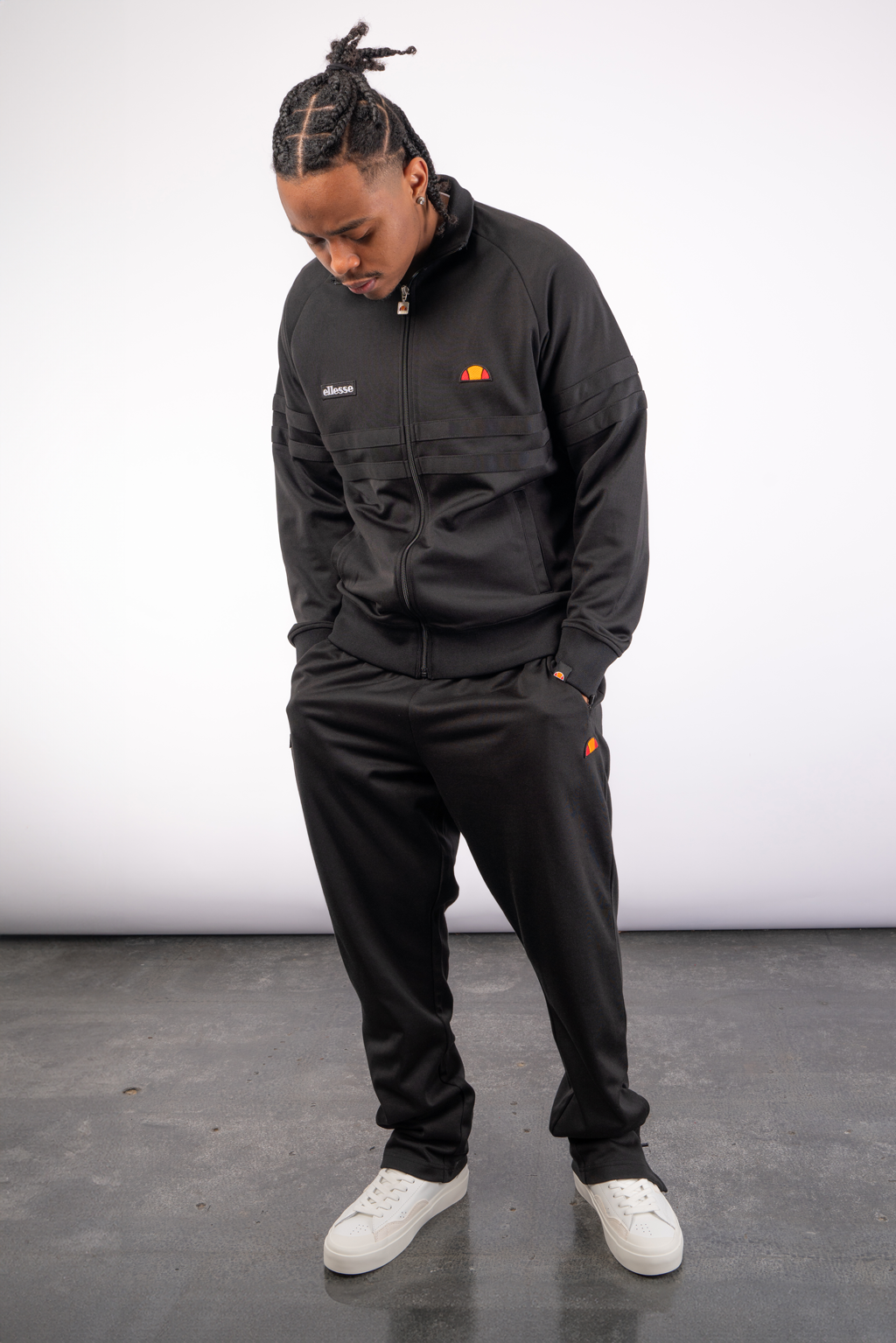 Ellesse Rimini Track Top Black Hush Life Boutique