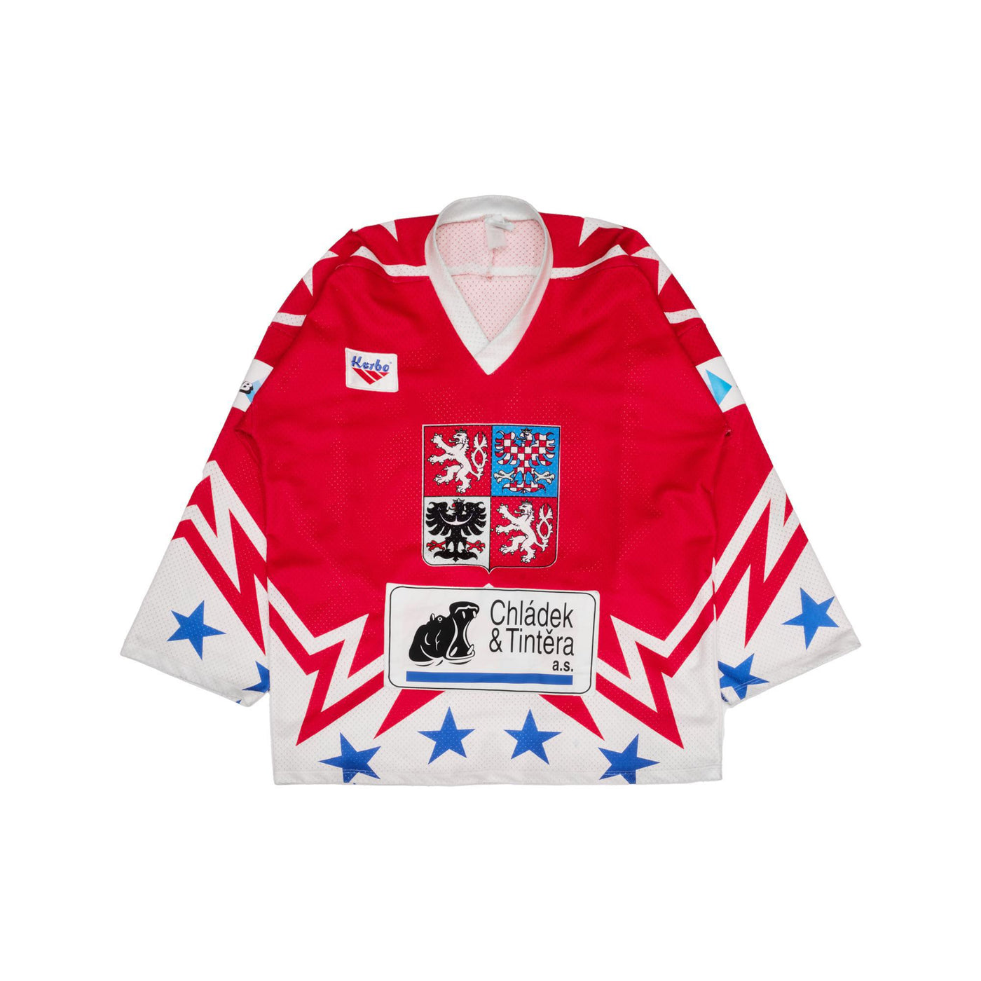 Vintage Off3rd 90s Czech Republic Hockey Jersey