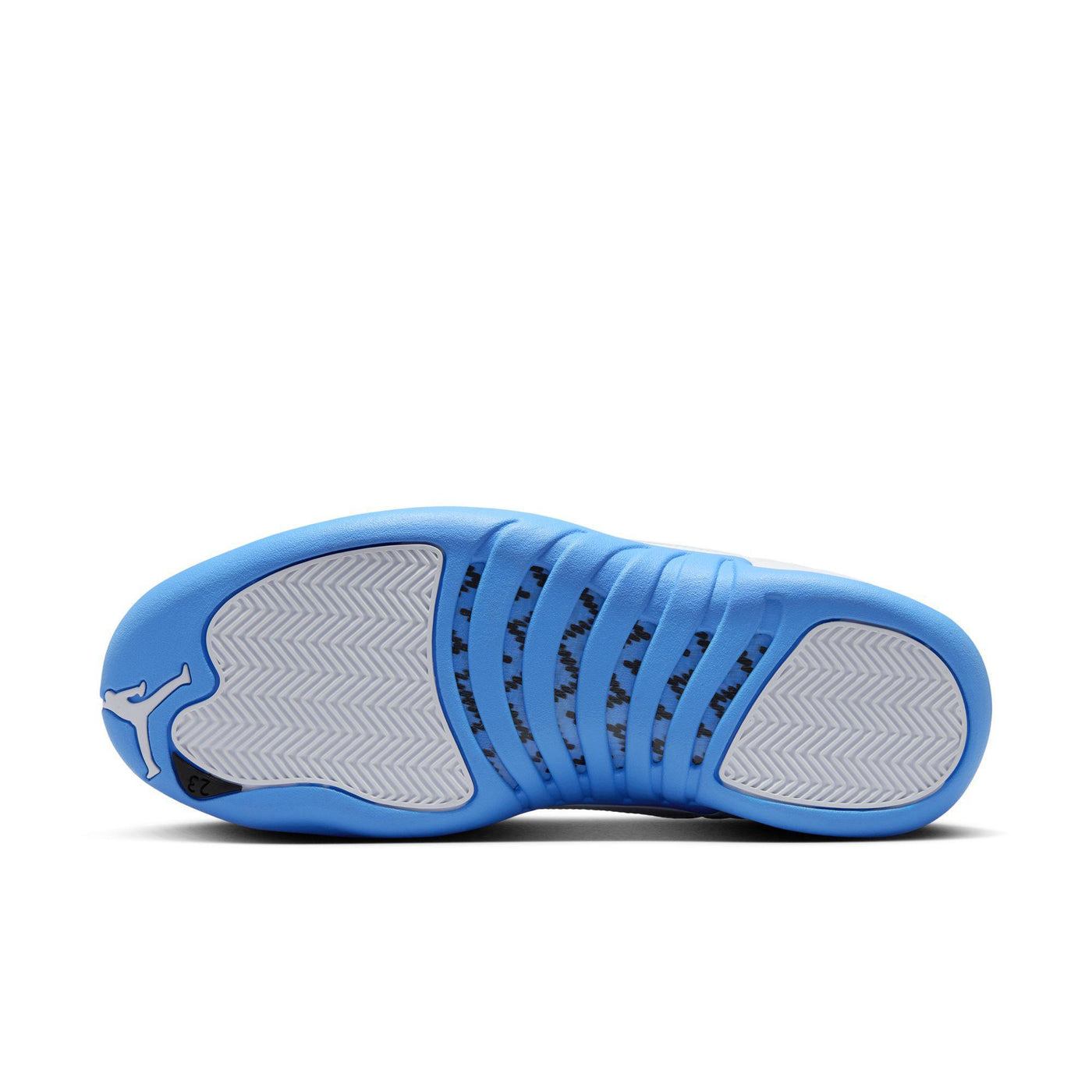 Air Jordan 12 Retro White/University Blue-Metallic Silver