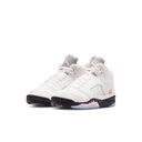 Jordan 5 Retro OG (PS) White/Med Soft Pink-Black