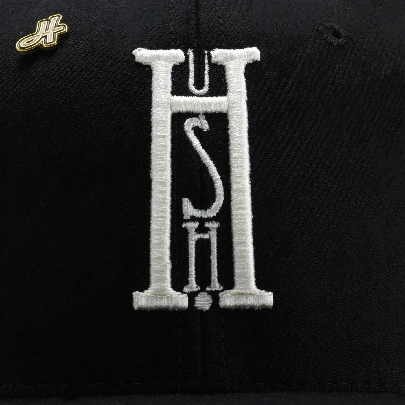 HUSH HAT "H-USH" (BLACK)