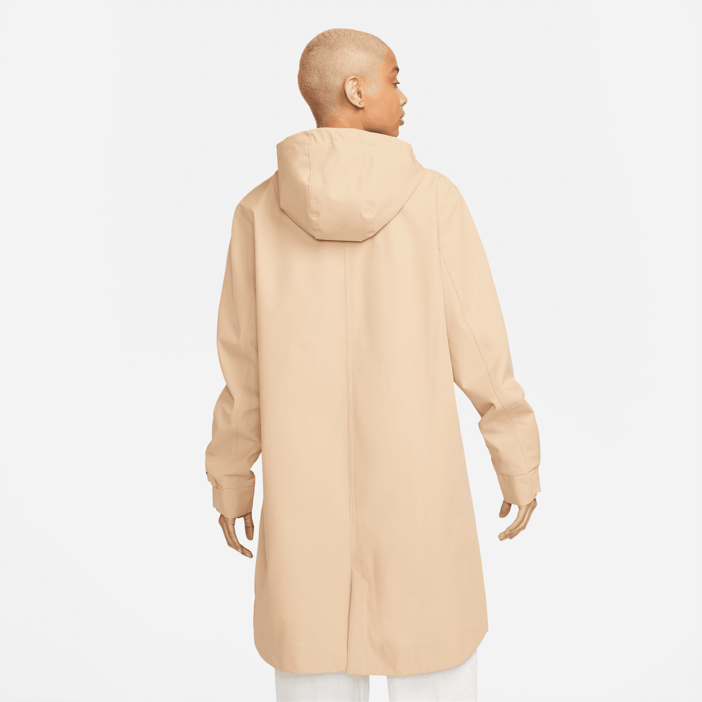 Women's nike long hot sale jacket