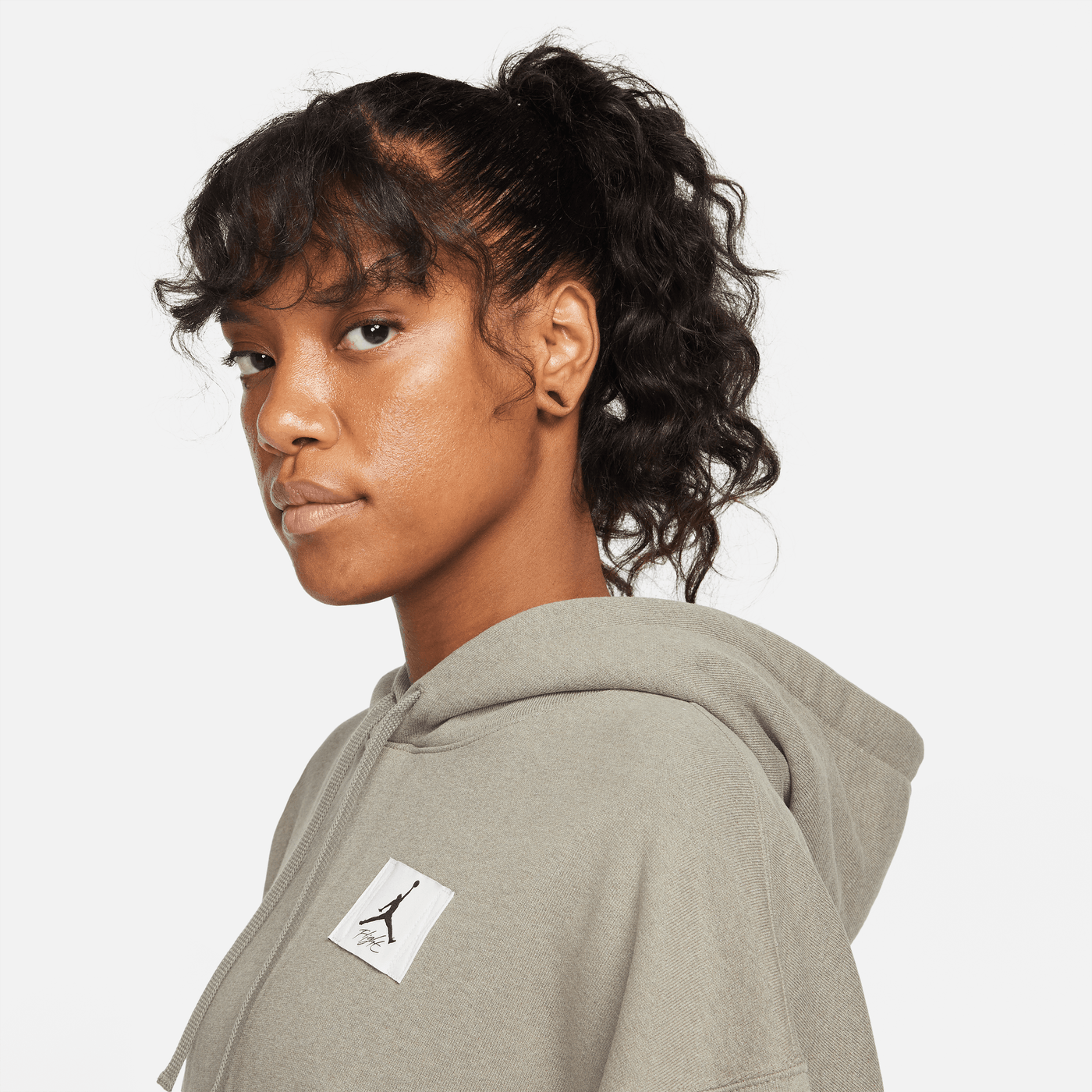 JORDAN HOODIE WOMENS ESSENTIAL OLIVE Hush Life Boutique