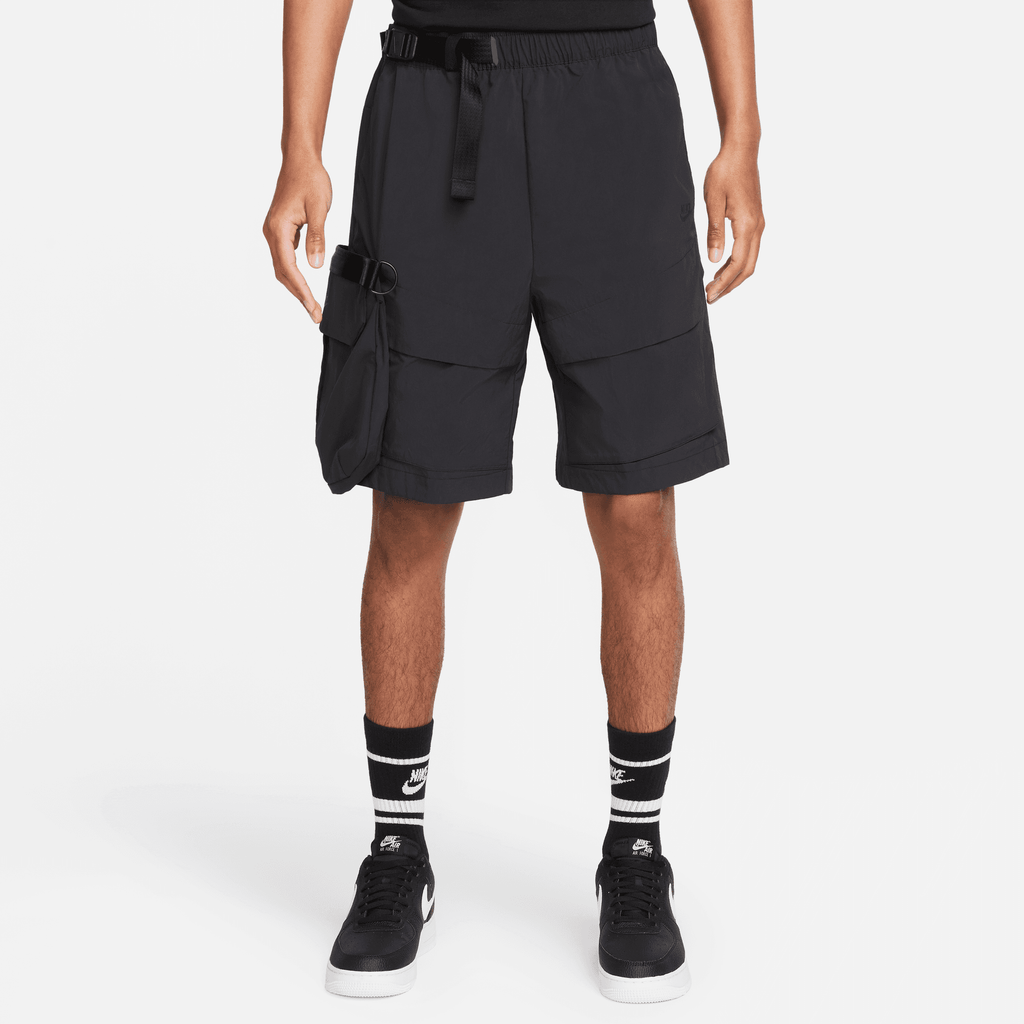 NIKE SW TECH PACK CARGO SHORTS (BLACK) – Hush Life Boutique