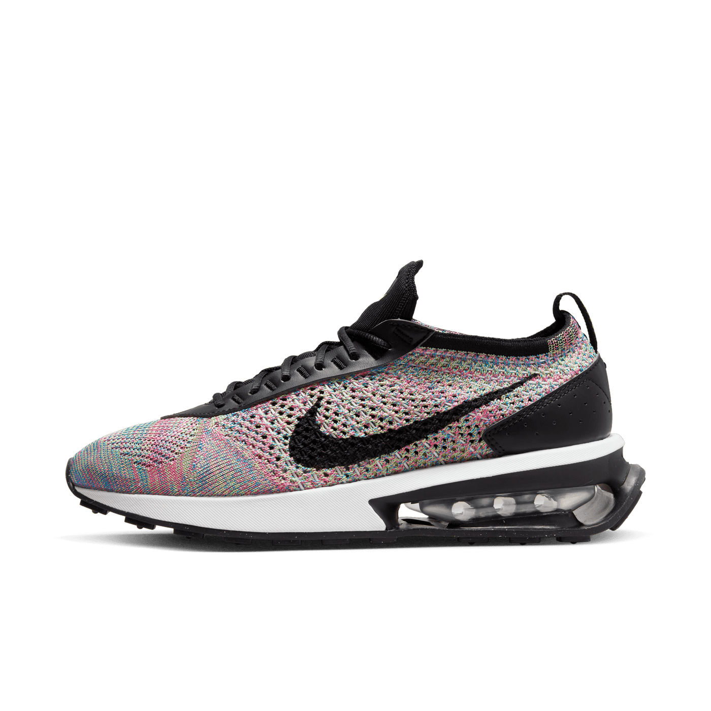 Nike air max top 2019 flyknit black rainbow