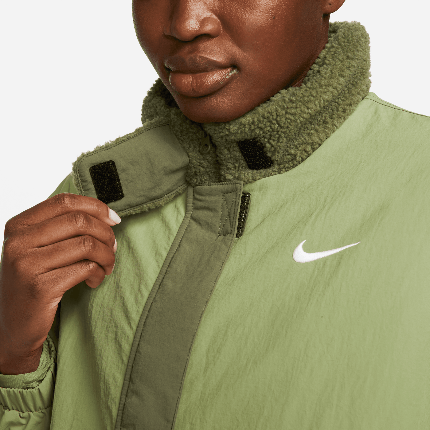 Nike fleece discount lined parka