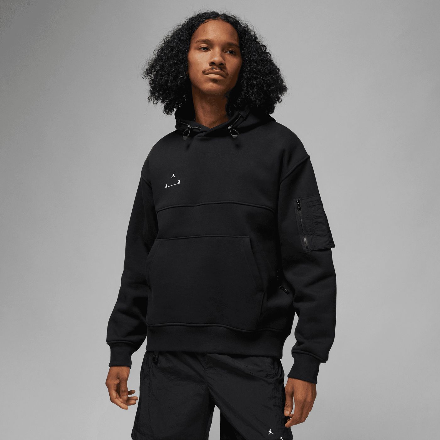 JORDAN 23 ENGINEERED HOODIE BLACK