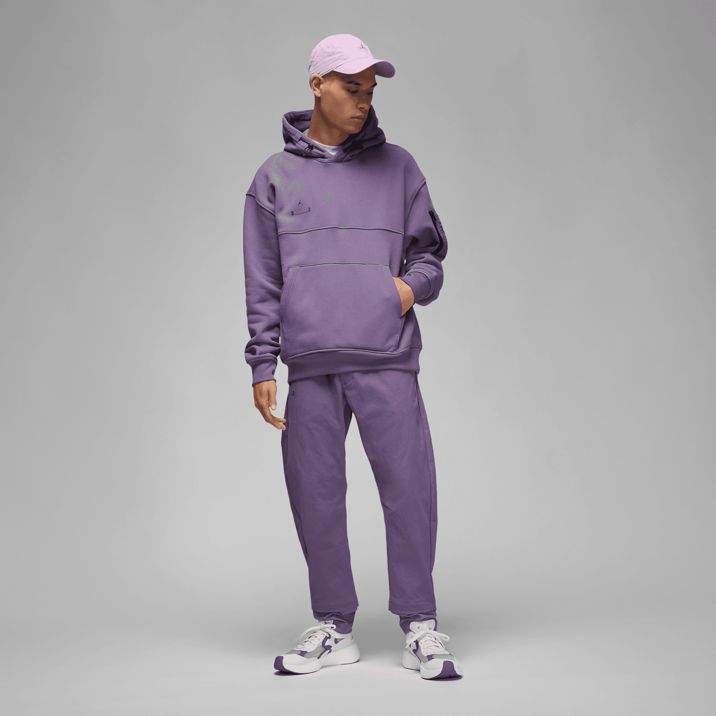 Purple jordans 23 sales