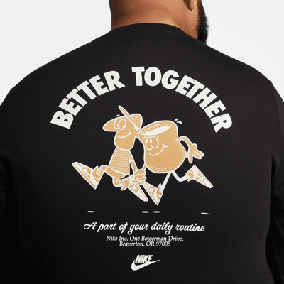 NIKE SW LONG SLEEVE TEE "BETTER TOGETHER"