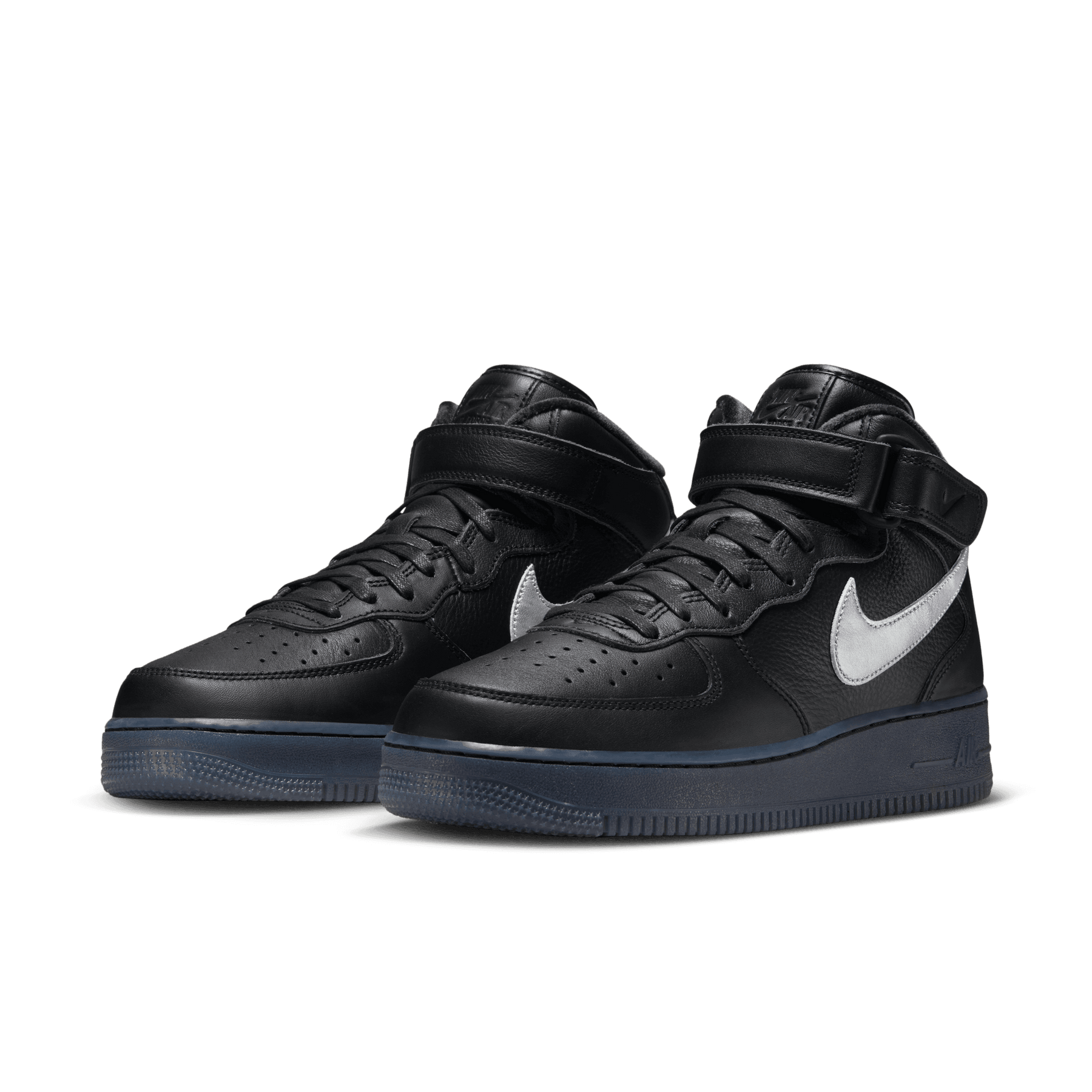 Nike Air Force 1 Mid '07 Shoes White Black DV0806-101 Men's Multi  Size NEW