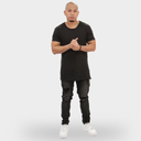 SEEING LINES SS TEE “BLACK”