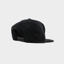 hushhat corduroy full logo back