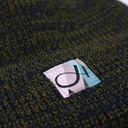 DEHEN X HUSH BEANIE "LODEN/NAVY"