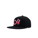 Hushlife Boutique Hat "Black Hot Pink"