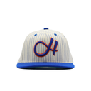 Hushlife Boutique Hat "PIN STRIPE ROYAL"