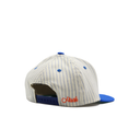 Hushlife Boutique Hat "PIN STRIPE ROYAL"