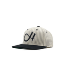 HUSH HAT "PIN STRIPE BLACK"