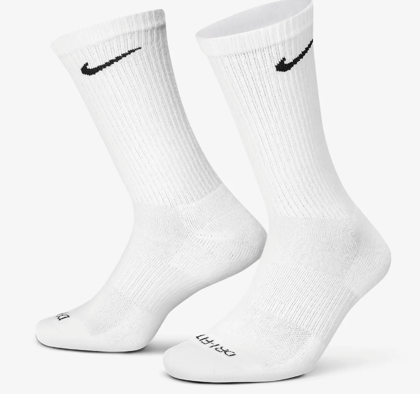 Nike Everyday Plus Cushioned Training Crew Socks (6 Pairs)