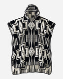 PENDLETON HARDING BLACK ADULT HOODED TOWEL